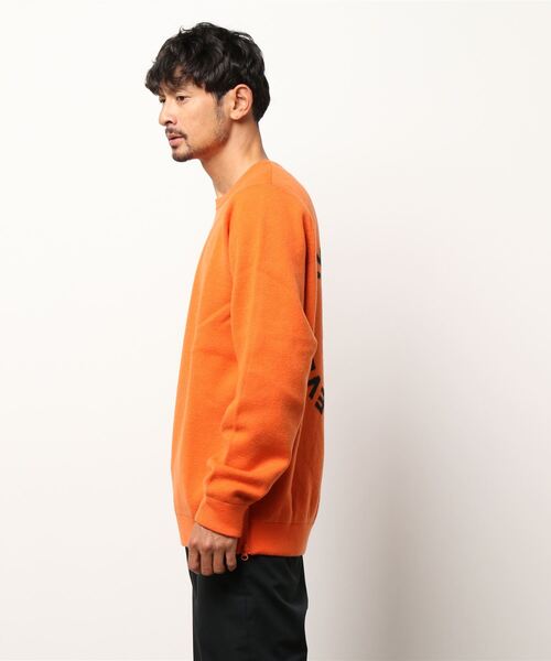 12G1P×2Wジャガード クルーネックニットプルオーバー