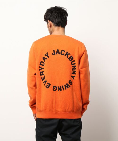 12G1P×2Wジャガード クルーネックニットプルオーバー