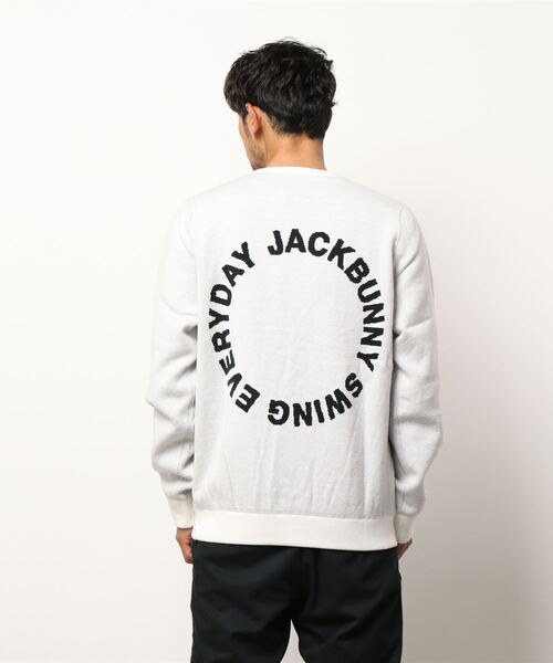 12G1P×2Wジャガード クルーネックニットプルオーバー