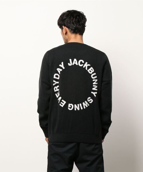 12G1P×2Wジャガード クルーネックニットプルオーバー