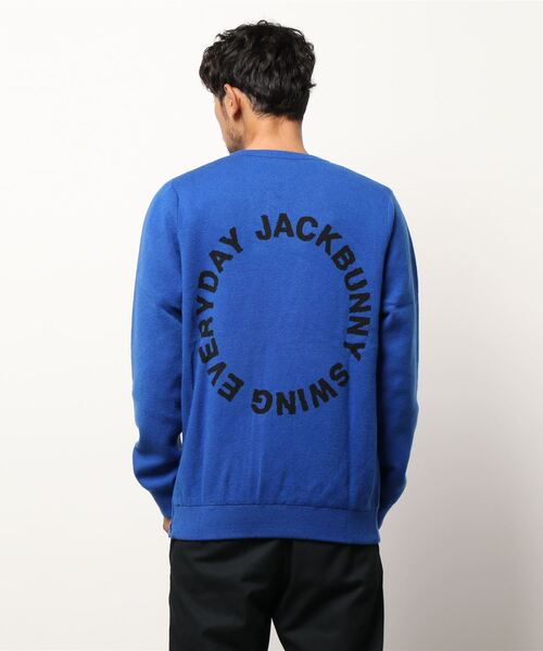 12G1P×2Wジャガード クルーネックニットプルオーバー