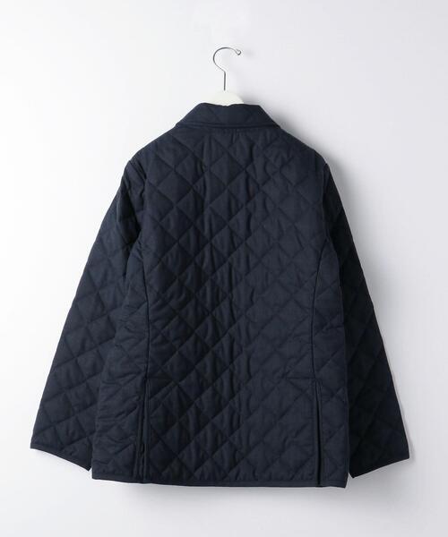 green label relaxing（グリーンレーベルリラクシング）の「TWサキソニー キルトコート -撥水・保温-（その他アウター・メンズ・ネイビー/ダークグレー・S/M/L/XL）」の19枚目の写真
