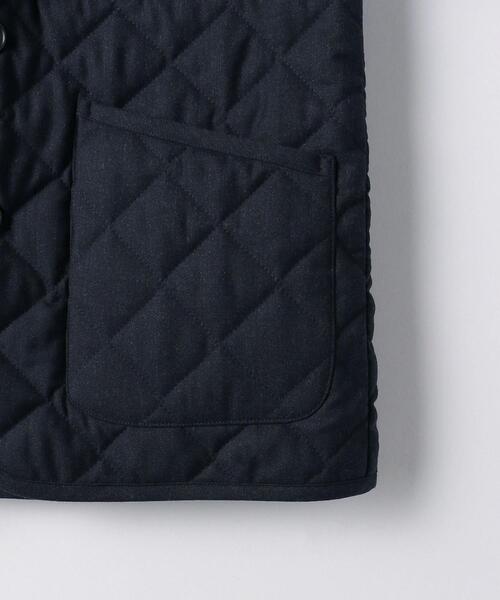 green label relaxing（グリーンレーベルリラクシング）の「TWサキソニー キルトコート -撥水・保温-（その他アウター・メンズ・ネイビー/ダークグレー・S/M/L/XL）」の22枚目の写真