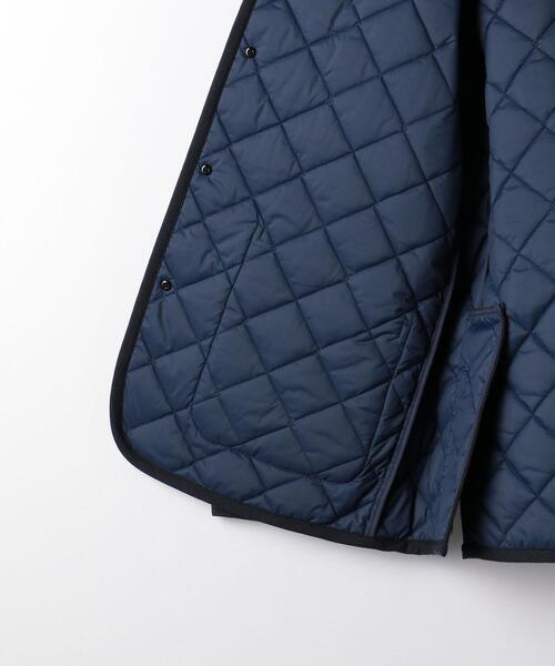 green label relaxing（グリーンレーベルリラクシング）の「TWサキソニー キルトコート -撥水・保温-（その他アウター・メンズ・ネイビー/ダークグレー・S/M/L/XL）」の4枚目の写真