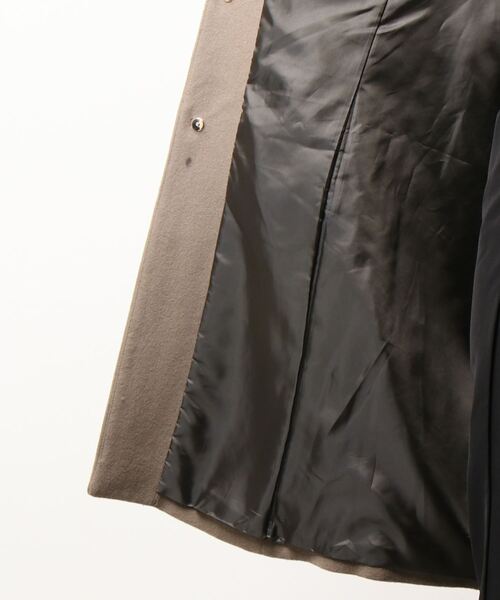 Te chichi（テチチ）の「ウールノーカラーコート（ノーカラーコート・レディース・ベージュ/ネイビー/モカ・SMALL/MEDIUM）」の6枚目の写真