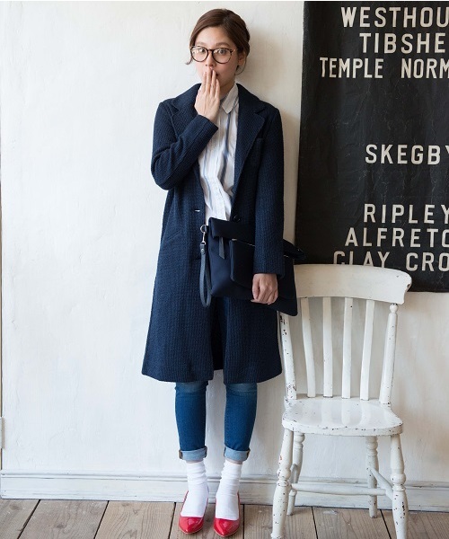 LEPSIM（レプシィム）の「ダテメガネSS　558187（メガネ・レディース・ブラック/ブラウン/キャメル・FREE）」の13枚目の写真