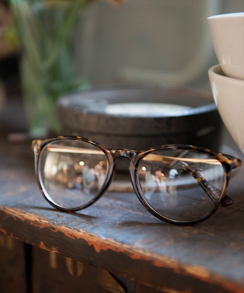 LEPSIM（レプシィム）の「ダテメガネSS　558187（メガネ・レディース・ブラック/ブラウン/キャメル・FREE）」の4枚目の写真