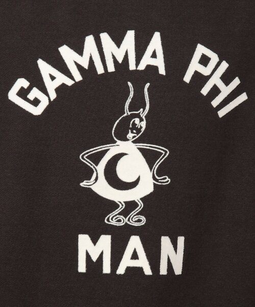 DRESSTERIOR（ドレステリア）の「◆DUBBLE WORKS フロッキープリント トレーナー（スウェット・メンズ・グレー系その他2/ホワイト系1・94/91/92）」の7枚目の写真