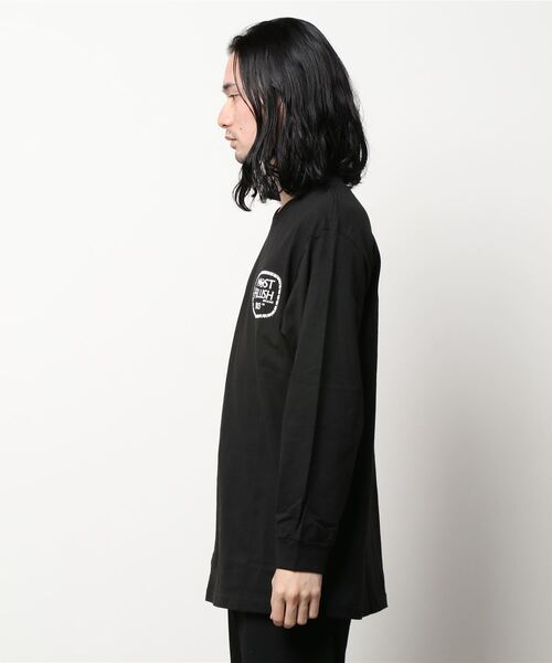 INTERBREED（インターブリード）の「【INTERBREED/インターブリード】Drunker LS Tee（Tシャツ/カットソー・メンズ・ブラック・LARGE）」の2枚目の写真