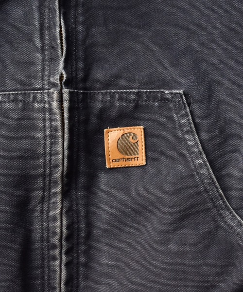 Carhartt（カーハート）の「【ヴィンテージ古着】Carhartt/カーハート アクティブパーカー（ブルゾン・メンズ・ネイビー・MEDIUM）」の2枚目の写真