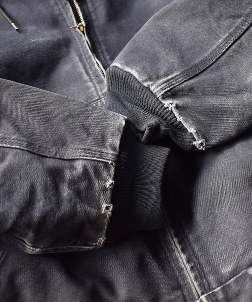 Carhartt（カーハート）の「【ヴィンテージ古着】Carhartt/カーハート アクティブパーカー（ブルゾン・メンズ・ネイビー・MEDIUM）」の3枚目の写真