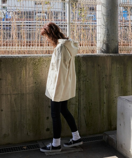 Auntie Rosa Holiday（アンティローザホリデー）の「デニムメキシカンパーカー（パーカー・レディース・アイボリー/ブルー・FREE）」の3枚目の写真