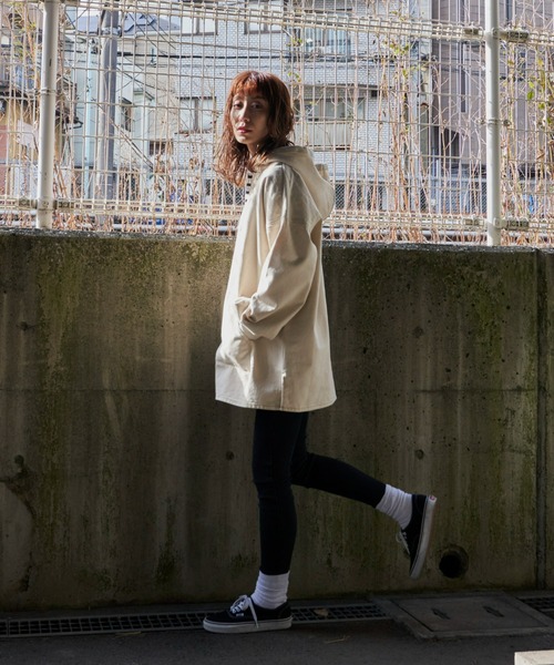 Auntie Rosa Holiday（アンティローザホリデー）の「デニムメキシカンパーカー（パーカー・レディース・アイボリー/ブルー・FREE）」の6枚目の写真