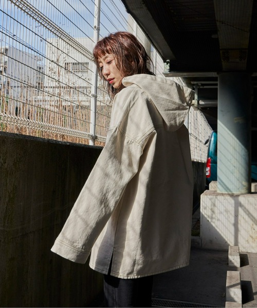 美品☆ INSCRIRE アンスクリア メキシカンパーカー　38 Auntie Rosa Holiday（アンティローザホリデー）の「デニムメキシカン