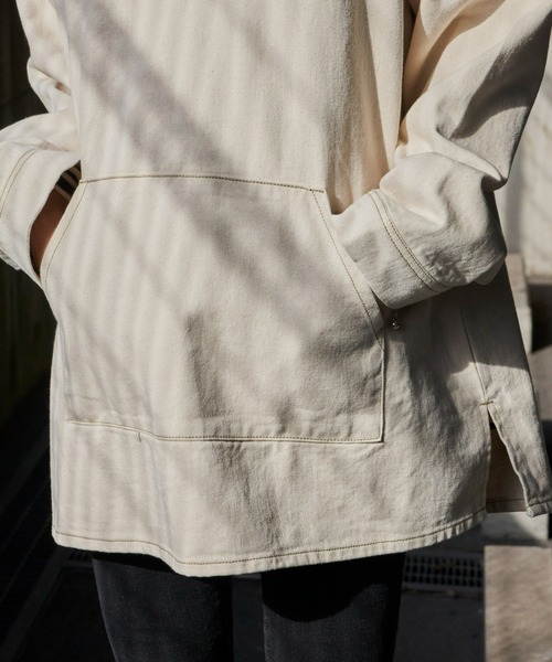 Auntie Rosa Holiday（アンティローザホリデー）の「デニムメキシカンパーカー（パーカー・レディース・アイボリー/ブルー・FREE）」の11枚目の写真