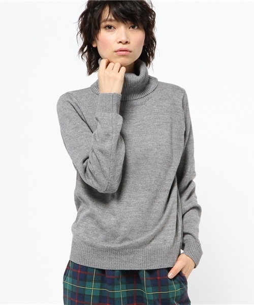 Chico（チコ）の「タートルニット長袖PO（ニット/セーター・レディース・サーモンピンク/グレー/ブラック/ホワイト・FREE）」の13枚目の写真