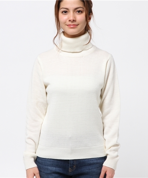 Chico（チコ）の「タートルニット長袖PO（ニット/セーター・レディース・サーモンピンク/グレー/ブラック/ホワイト・FREE）」の17枚目の写真