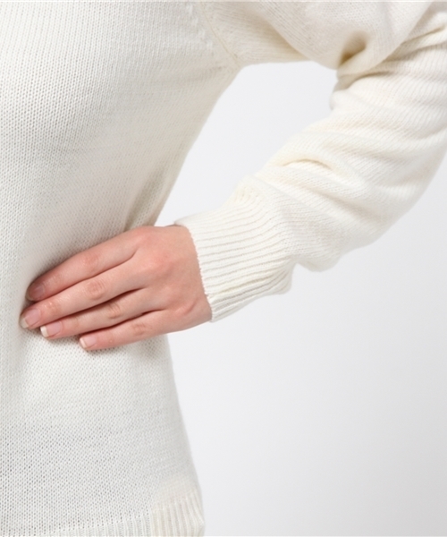 Chico（チコ）の「タートルニット長袖PO（ニット/セーター・レディース・サーモンピンク/グレー/ブラック/ホワイト・FREE）」の10枚目の写真