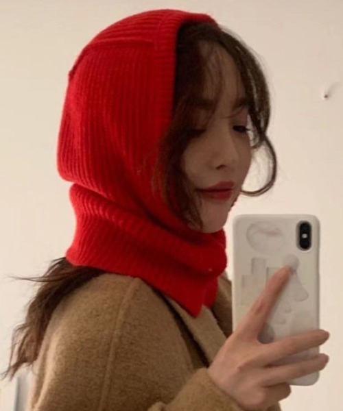 REBALANCE(リバランス)の「バラクラバ ショートタイプ(ニットキャップ/ビーニー・レディース・A/B/C/D/E/F・ONE SIZE)」の4枚目の写真