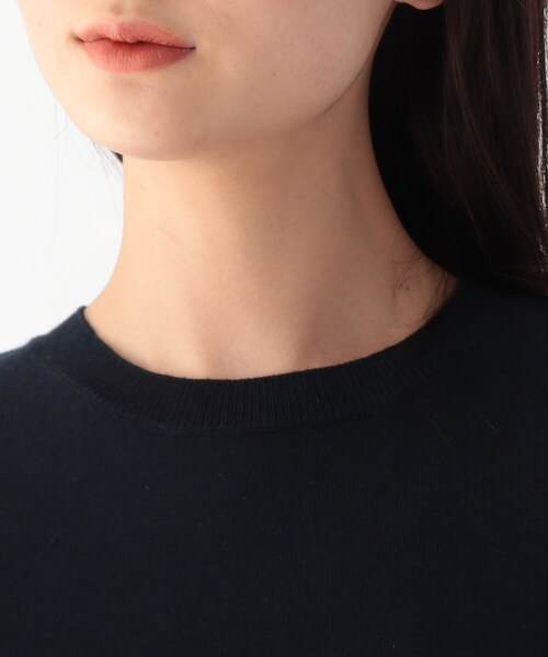 OPAQUE.CLIP（オペークドットクリップ）の「◆3way レイヤードスリットデザインニット【WEB限定カラー・サイズ】（その他トップス・レディース・ブラック/ネイビー/グリーン/グレー/ダークブラウン系7/ベージュ・34/42/40/36/38）」の16枚目の写真