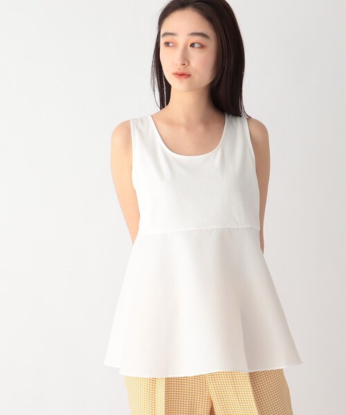 OPAQUE.CLIP（オペークドットクリップ）の「◆3way レイヤードスリットデザインニット【WEB限定カラー・サイズ】（その他トップス・レディース・ブラック/ネイビー/グリーン/グレー/ダークブラウン系7/ベージュ・34/42/40/36/38）」の19枚目の写真