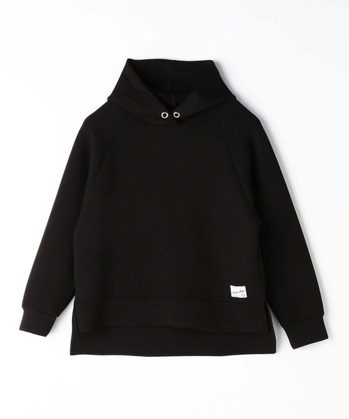 NICOLE white（ニコルホワイト）の「ダンボールフードプルオーバー（パーカー・レディース・ブラック/オフホワイト/サックスブルー・FREE）」の14枚目の写真