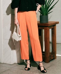 MAISON SPECIAL | バックサテンイージースラックス【MAISON SPECIAL/メゾンスペシャル】(その他パンツ)