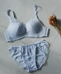 チュールレースブラ＆ショーツ ブラジャーショーツセット ブラジャー