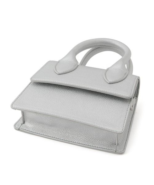 VIS（ビス）の「【2WAY】ミニショルダーバッグ（ハンドバッグ・レディース・ブラック/シルバー・FREE）」の19枚目の写真