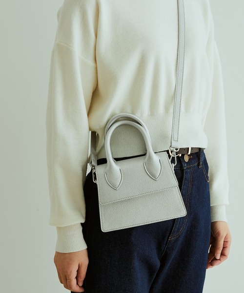 VIS（ビス）の「【2WAY】ミニショルダーバッグ（ハンドバッグ・レディース・ブラック/シルバー・FREE）」の7枚目の写真