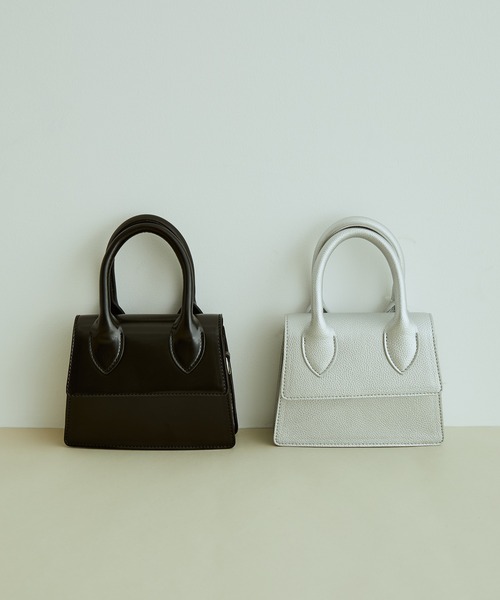 VIS（ビス）の「【2WAY】ミニショルダーバッグ（ハンドバッグ・レディース・ブラック/シルバー・FREE）」の5枚目の写真