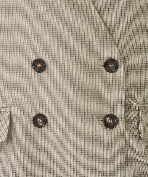 tiptop（ティップトップ）の「【セットアップ対応】ダブルボタンノーカラーベスト（ベスト・レディース・ブラック/アイボリー/A/B・FREE）」の22枚目の写真