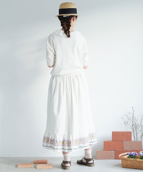 chambre de charme(シャンブルドゥシャーム)の「cdc kitagawa juri サマーニット(ニット/セーター・レディース・ブラック/オフホワイト・FREE)」の20枚目の写真