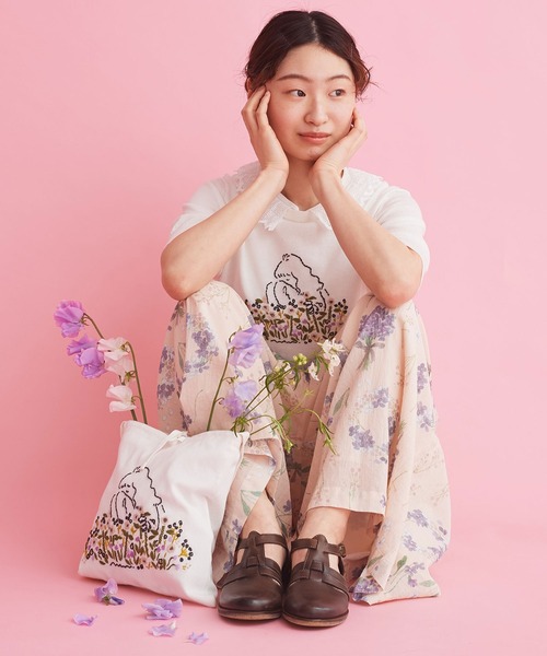 chambre de charme(シャンブルドゥシャーム)の「cdc kitagawa juri サマーニット(ニット/セーター・レディース・ブラック/オフホワイト・FREE)」の14枚目の写真