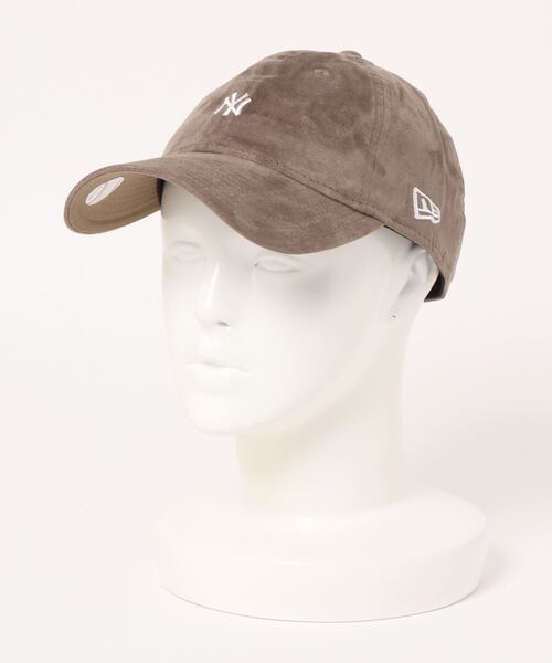 NEW ERA(ニューエラ)の「【NEW ERA/ニューエラ】 9THIRTY シンセティックスウェード ニューヨーク・ヤンキース ミニロゴ(キャップ・メンズ・チャコールグレー/ブラック・FREE)」の2枚目の写真