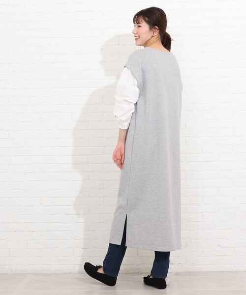 SHOO・LA・RUE(シューラルー)の「◆袖ボリューム切り替えワンピース(ワンピース・レディース・ベージュ系その他2/ブラック系4/グレー系4・02/03/04)」の13枚目の写真