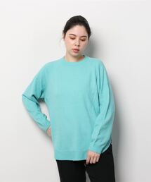 Munich | Muniich (ミューニック) コットンウールジャージーサイドジッププルオーバー(ニット/セーター)