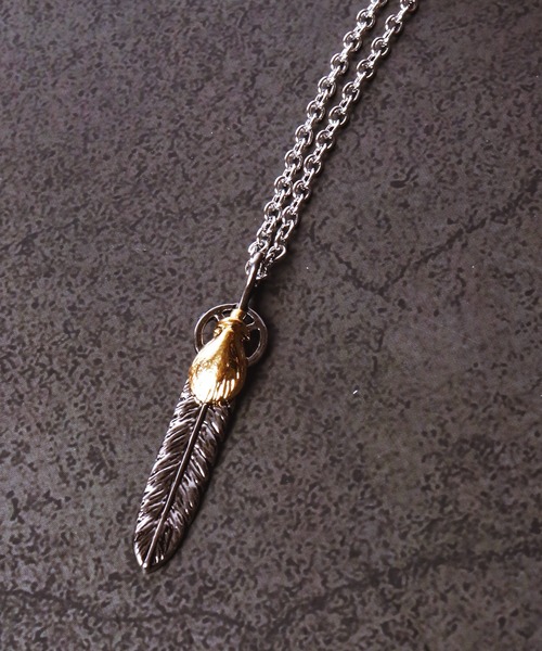 FUNALIVE（ファンアライブ）の「JON フェザーネックレス（ネックレス・メンズ・A/B/C/D/E/F/G/H/I/J/K/L/M/N/O/P/Q・FREE）」の9枚目の写真