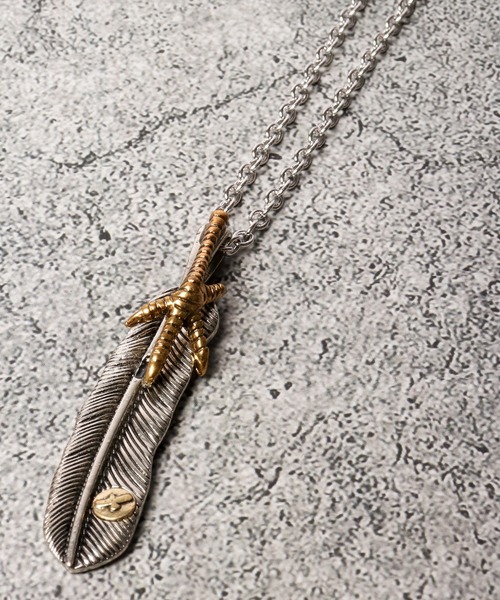 FUNALIVE（ファンアライブ）の「JON フェザーネックレス（ネックレス・メンズ・A/B/C/D/E/F/G/H/I/J/K/L/M/N/O/P/Q・FREE）」の13枚目の写真