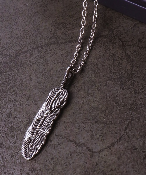 FUNALIVE（ファンアライブ）の「JON フェザーネックレス（ネックレス・メンズ・A/B/C/D/E/F/G/H/I/J/K/L/M/N/O/P/Q・FREE）」の14枚目の写真