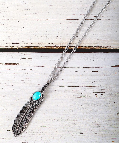 FUNALIVE（ファンアライブ）の「JON フェザーネックレス（ネックレス・メンズ・A/B/C/D/E/F/G/H/I/J/K/L/M/N/O/P/Q・FREE）」の18枚目の写真