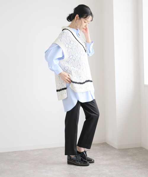 LE TALON（ルタロン）の「GRISE アツゾコオックス（その他シューズ・レディース・アイボリー/ブラックミックス・23cm/23.5cm/24cm/24.5cm/22.5cm/22cm/25cm/25.5cm）」の7枚目の写真