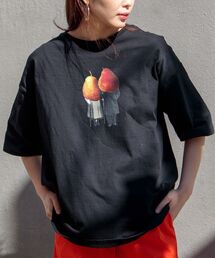 GLOSTER | 【RICHARD VERGEZ/リチャード・ヴェルゲス】コラージュアートTシャツ(Tシャツ/カットソー)