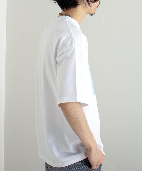 GLOSTER（グロスター）の「【RICHARD VERGEZ/リチャード・ヴェルゲス】コラージュアートTシャツ（Tシャツ/カットソー・メンズ・ホワイト系その他/ホワイト系その他2/ホワイト系その他3/ホワイト系その他4/ブラック系その他/ブラック系その他4/ブラック系その他2/ブラック系その他3・MEDIUM/LARGE）」の11枚目の写真