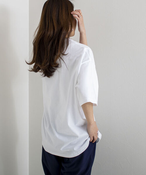 GLOSTER（グロスター）の「【RICHARD VERGEZ/リチャード・ヴェルゲス】コラージュアートTシャツ（Tシャツ/カットソー・メンズ・ホワイト系その他/ホワイト系その他2/ホワイト系その他3/ホワイト系その他4/ブラック系その他/ブラック系その他4/ブラック系その他2/ブラック系その他3・MEDIUM/LARGE）」の15枚目の写真