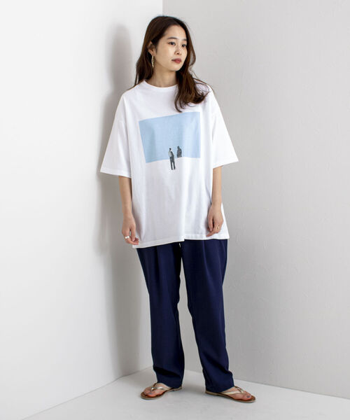 GLOSTER（グロスター）の「【RICHARD VERGEZ/リチャード・ヴェルゲス】コラージュアートTシャツ（Tシャツ/カットソー・メンズ・ホワイト系その他/ホワイト系その他2/ホワイト系その他3/ホワイト系その他4/ブラック系その他/ブラック系その他4/ブラック系その他2/ブラック系その他3・MEDIUM/LARGE）」の16枚目の写真