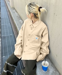 PairPair | 刺繍入りＢＩＧシャツ(ユニセックス)(シャツ/ブラウス)