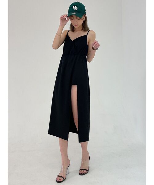 GYDA（ジェイダ）の「クリアヒールサンダル（サンダル・レディース・ブラック/オフホワイト・SMALL/MEDIUM/LARGE）」の5枚目の写真