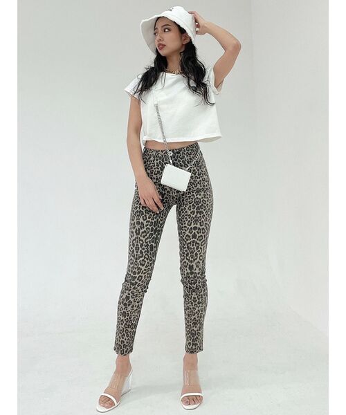 GYDA（ジェイダ）の「クリアヒールサンダル（サンダル・レディース・ブラック/オフホワイト・SMALL/MEDIUM/LARGE）」の6枚目の写真