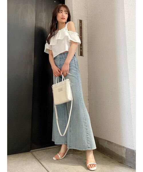 GYDA（ジェイダ）の「クリアヒールサンダル（サンダル・レディース・ブラック/オフホワイト・SMALL/MEDIUM/LARGE）」の3枚目の写真